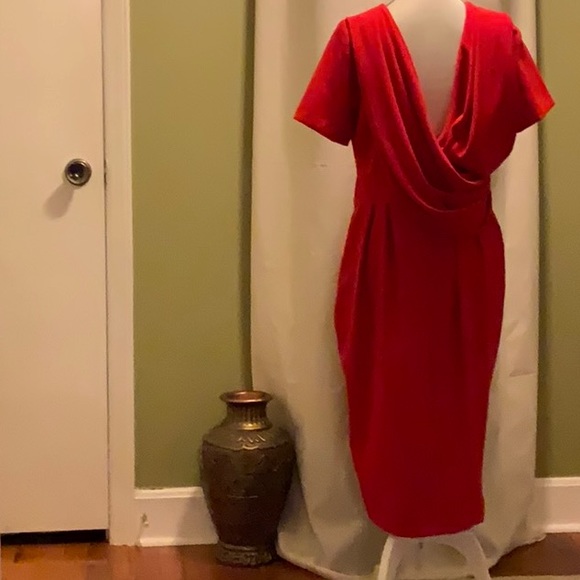 ASOS close neck, draped back size 10 New - Picture 4 of 5